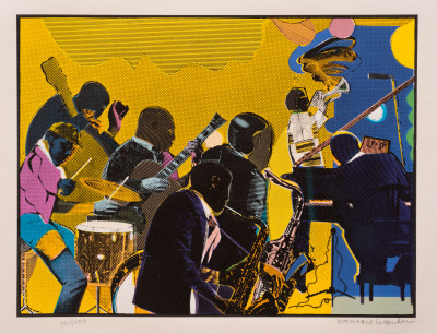 Image for Lot Romare Bearden Out Chorus
