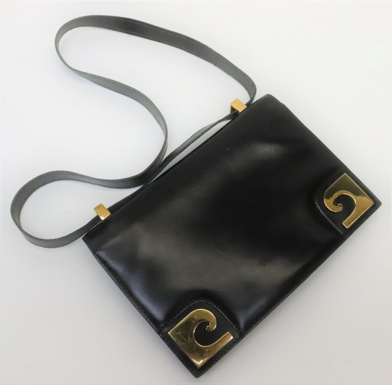 PIERRE CARDIN Leather Tab Bi-Fold Wallet In Black | MYER