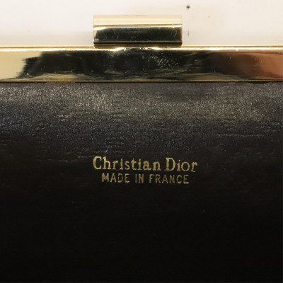 Christian Dior Diorissimo Frame Clutch