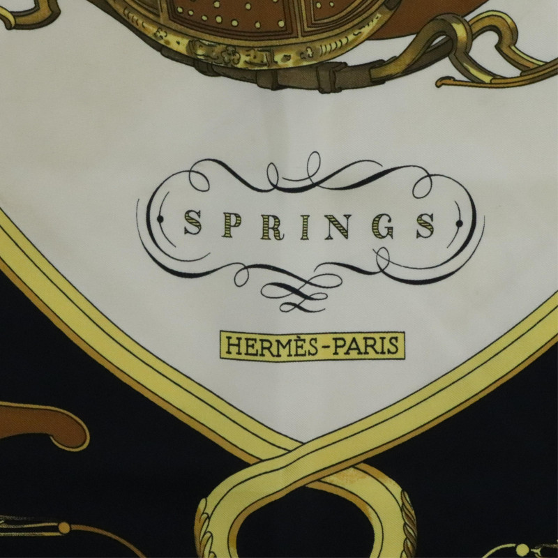 Hermes Silk Scarf Springs