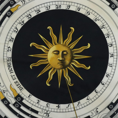 Hermes Silk Scarf Astrologie Dies et Hore