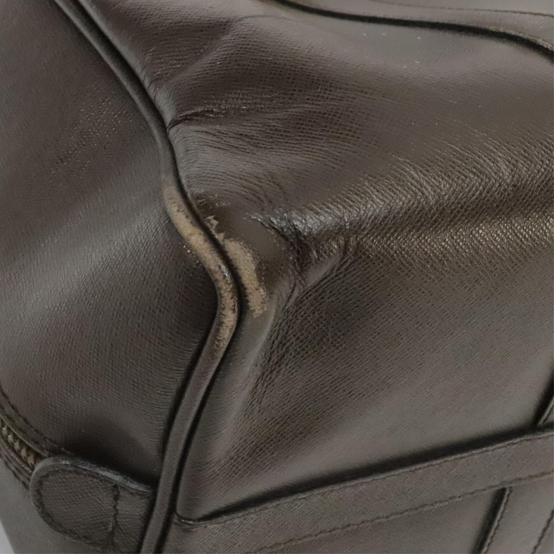Christian Dior Leather Boston Bag