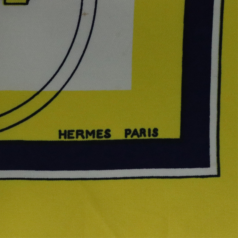 Hermes Silk Scarf Ex Libris