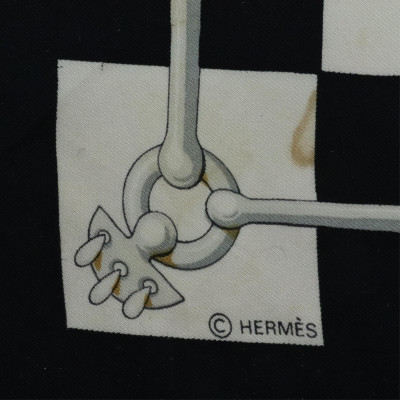 Hermes Silk Scarf Cliquetis
