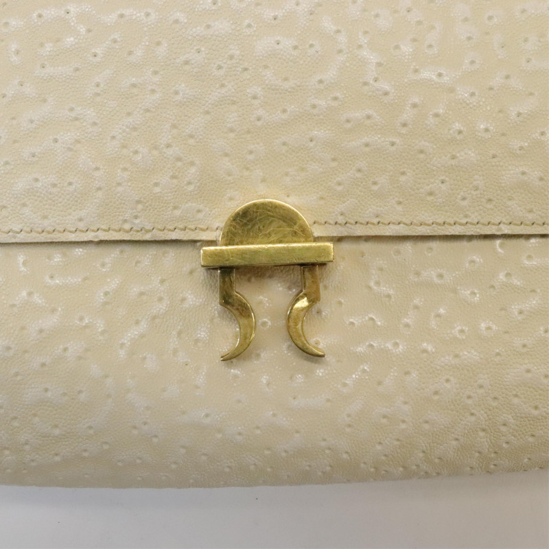 Vintage Hermes Whale Skin Handbag