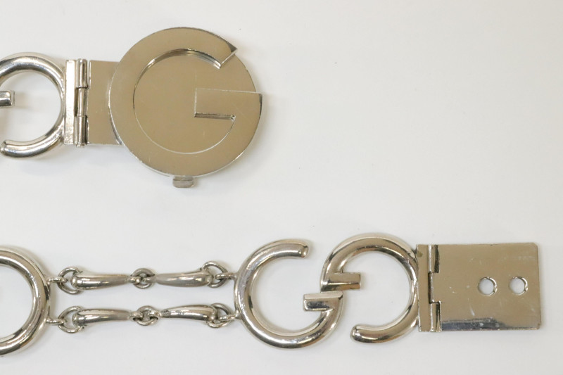 Gucci Signature GG Metal Belt