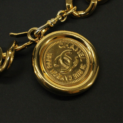 Vintage Chanel Medallion Belt