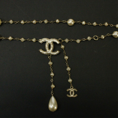 Chanel Bead and Chain Belt
