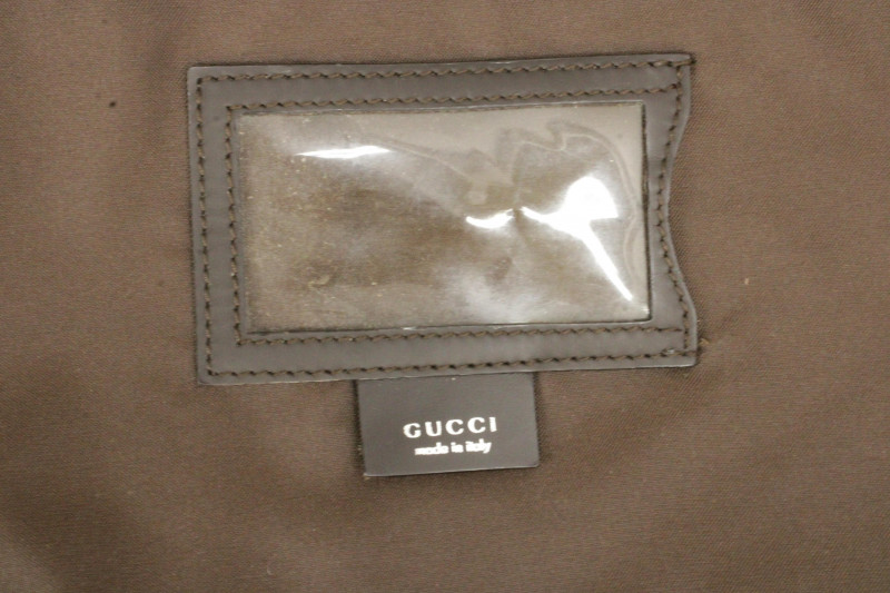 Vintage Gucci Soft Sided Suitcase