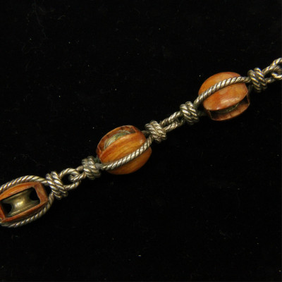 Image for Lot Vintage Hermes Sterling Bracelet