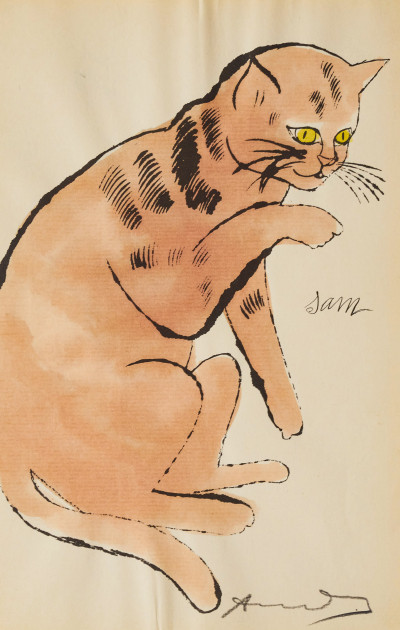 Image for Lot Andy Warhol - Sam - From 25 Cats Named Sam and One Blue Pussy