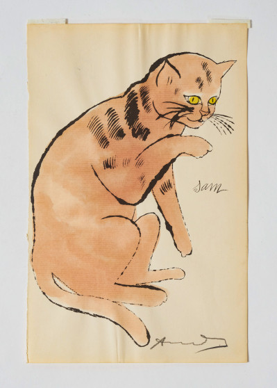 Andy Warhol - Sam - From 25 Cats Named Sam and One Blue Pussy