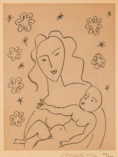 Image for Lot Henri Matisse - Virgin and Child