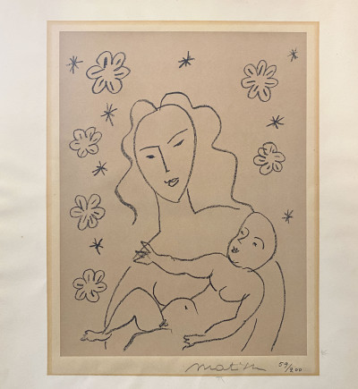 Henri Matisse - Virgin and Child