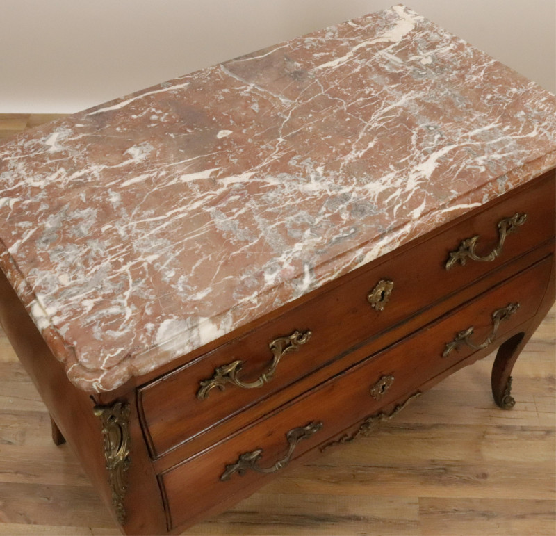 Louis XV Provincial Cherry Commode 18th C