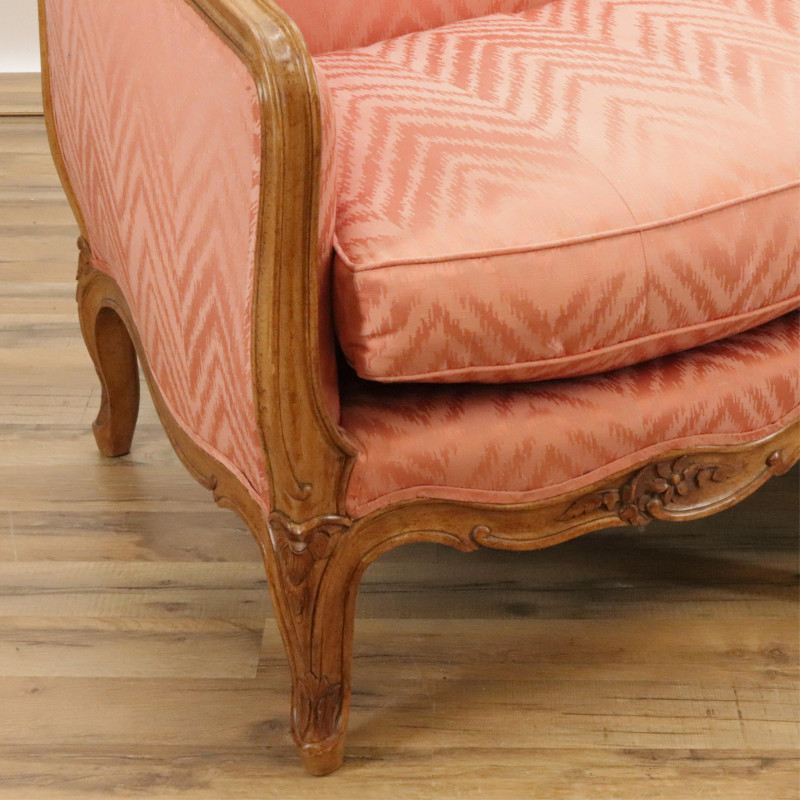 French Provincial Cherry Sofa