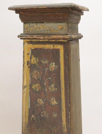 Continental Painted Polychrome Cabinet 19th C