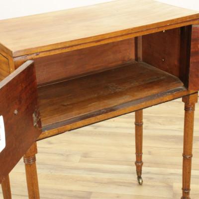 Federal Mahogany Inlaid Sewing/Work Table