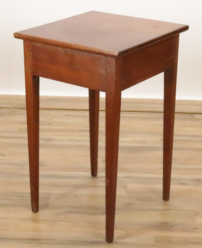 Federal Cherry Side Table with drawer