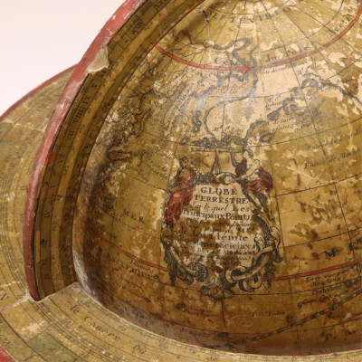French Terrestrial Globe Early 19th C Delamarch