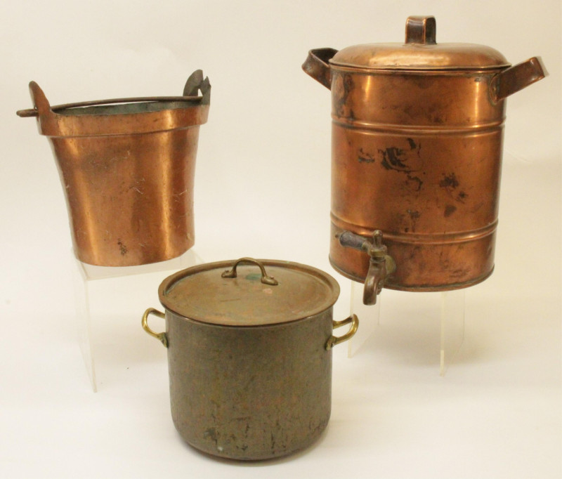European Copperware Metal Objects