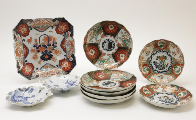 10 Chinese Japanese Porcelain Plates