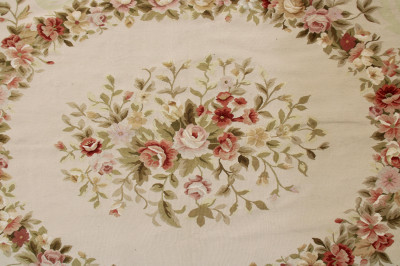 Aubusson Style Wool Rug 10'x 14'2'