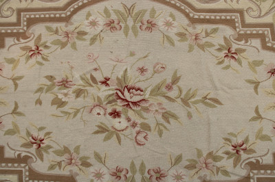 Image for Lot French Style Needlepoint Rug