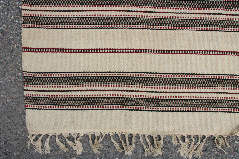 2 Egyptian Kilim Wool Area Rugs