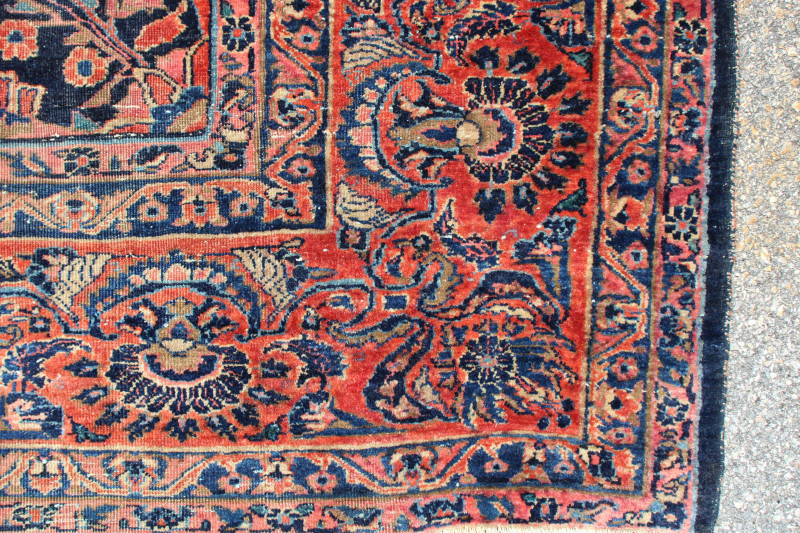 Kashan Wool Rug 9 x 12'4