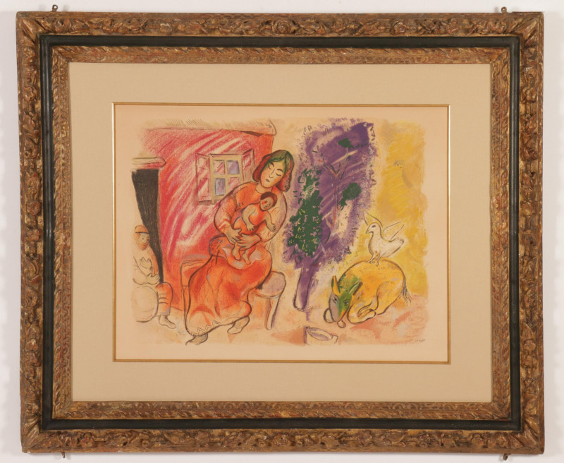 Marc Chagall Maternity lithograph