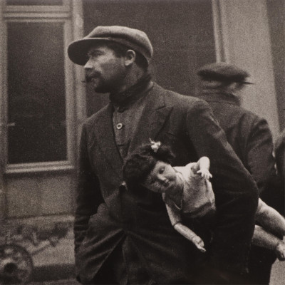 Alfred Eisenstaedt Destitute Man with Doll