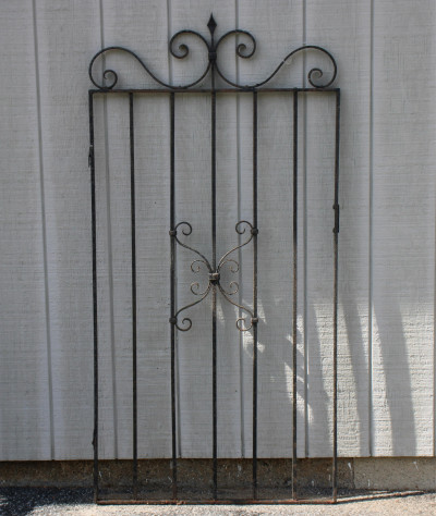 Image for Lot Wrought Iron Gate Early 20th C