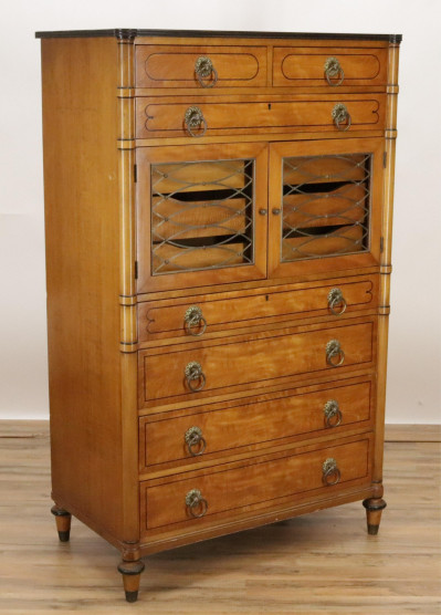 Image for Lot Kittinger Regency Style Mahogany Dresser