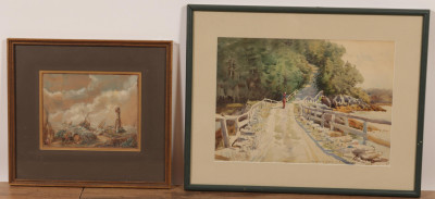 Image for Lot 2 Continental Canadian Paintings