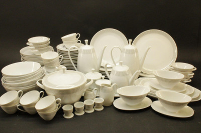 Image for Lot Mid Century Arsberg Porcelain Part Dinner Svc