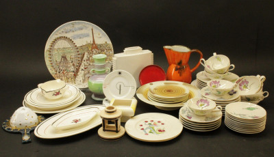 Image for Lot Continental Porcelain Ceramic Tableware
