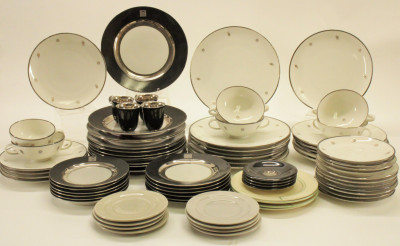 Image for Lot 2 Part Dinner Services Sevres Lamberton