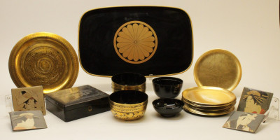 Image for Lot Group of Japanese Lacquer Ware