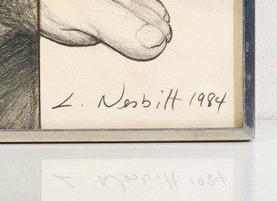 Lowell Nesbitt - Body Fragments in Pencil I