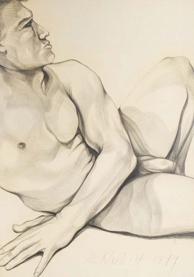 Lowell Nesbitt - Untitled (Nude Study)