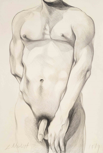 Image for Lot Lowell Nesbitt - Untitled (Nude Torso)