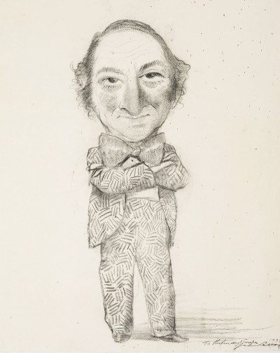 Image for Lot Unknown Artist - Untitled (Portrait of Jasper Johns)