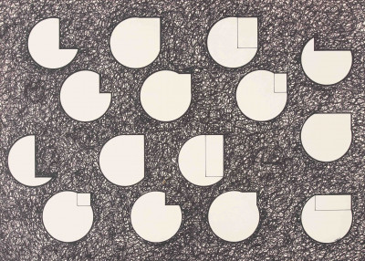Image for Lot Unknown Artist - Untitled (Circles and Rectangles)