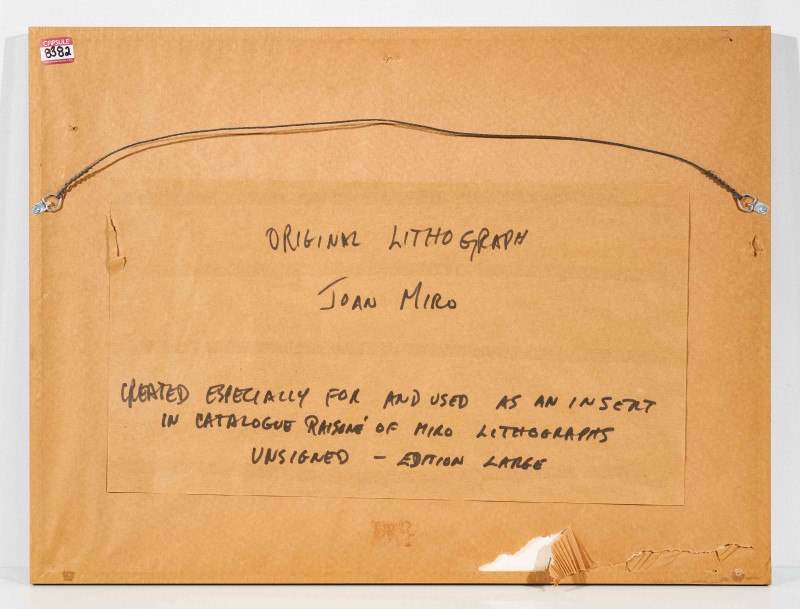 Joan Miró - Derriere Le Miroir. No. 164/165