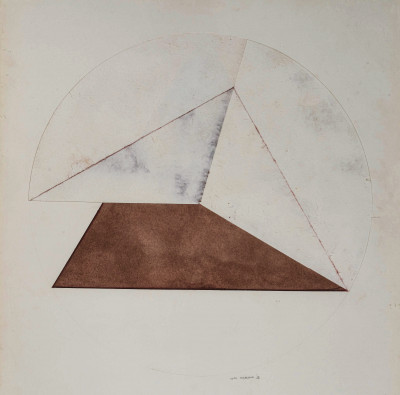 Image for Lot William Fares - Untitled (Geometric Composition)