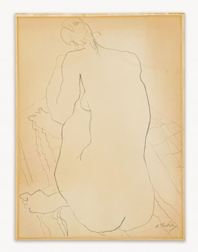 Ann Tanksley - Nude- Study in Pencil