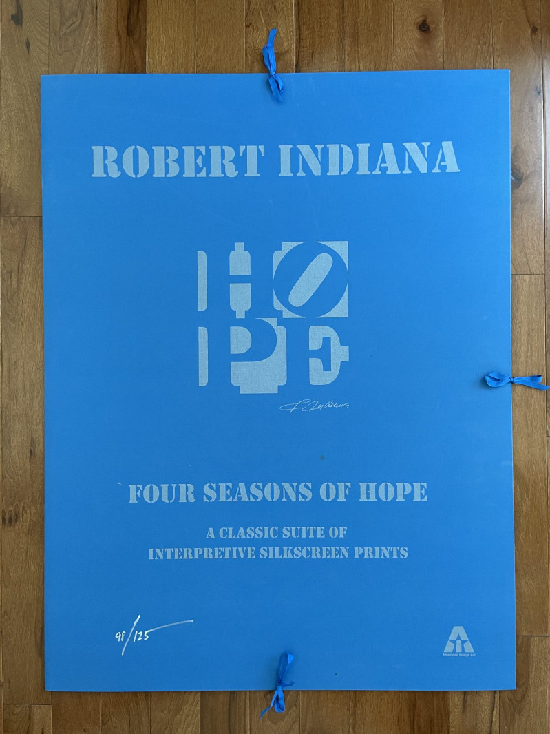 Robert Indiana Seasons of Hope (Silver)