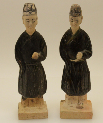 Image for Lot Two Ming Dynasty Attendants
