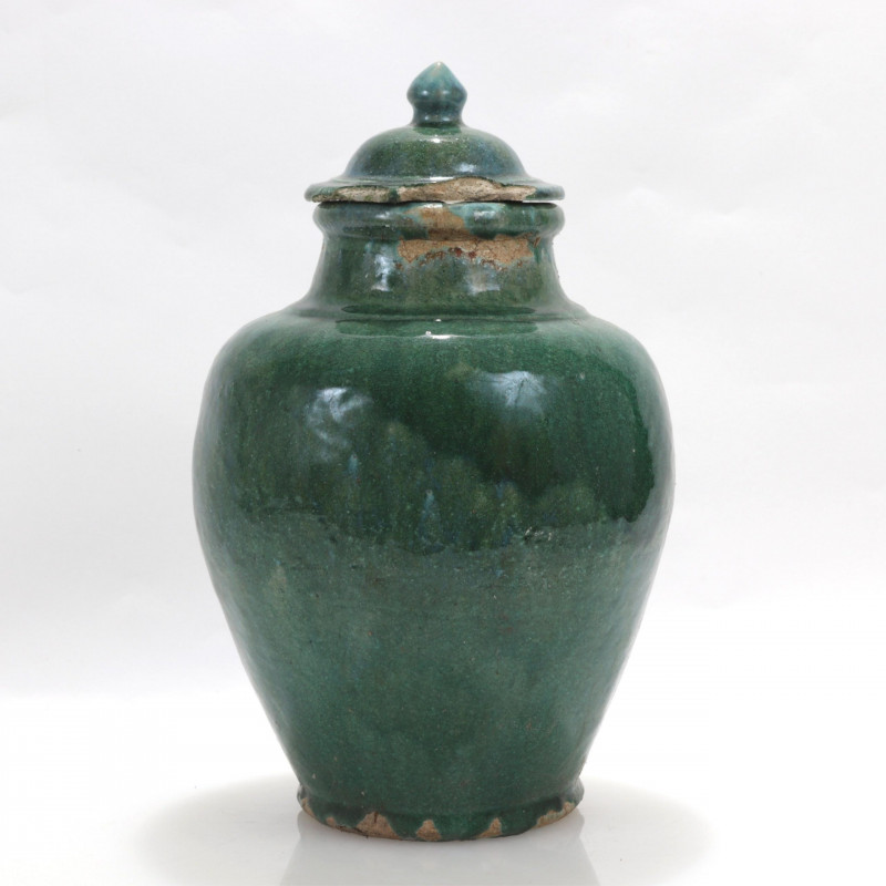 Tang Style Large Lidded Jar likely 20th C